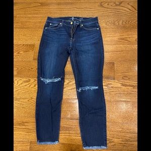 7 for all man Kind skinny jeans size 31